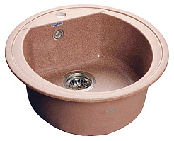 Granfest Мойка кухонная Rondo GF-R500 Розовый – фотография-1